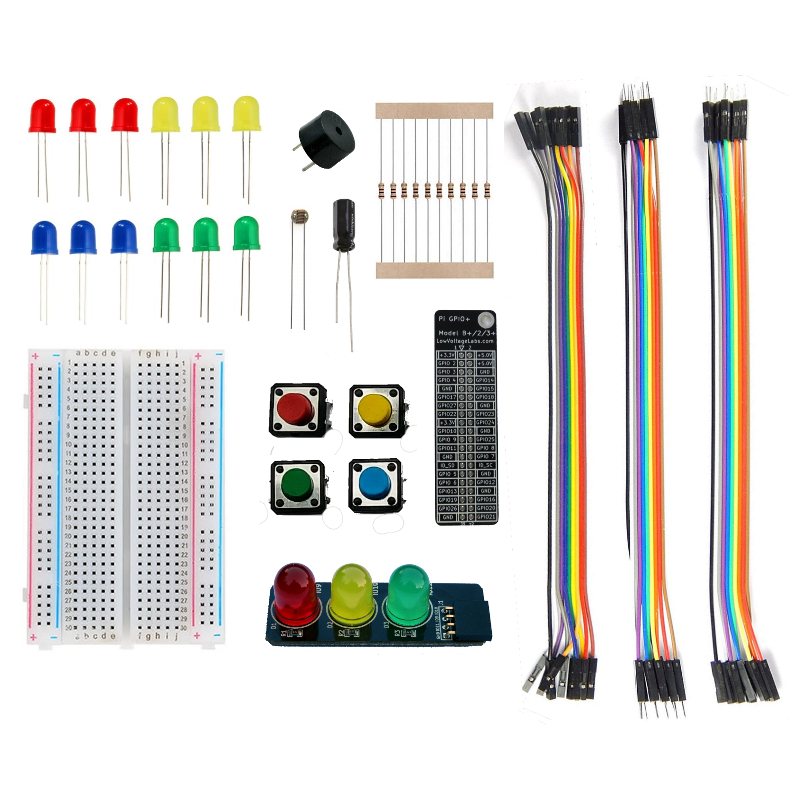 Pi Parts Pack – Low Voltage Labs
